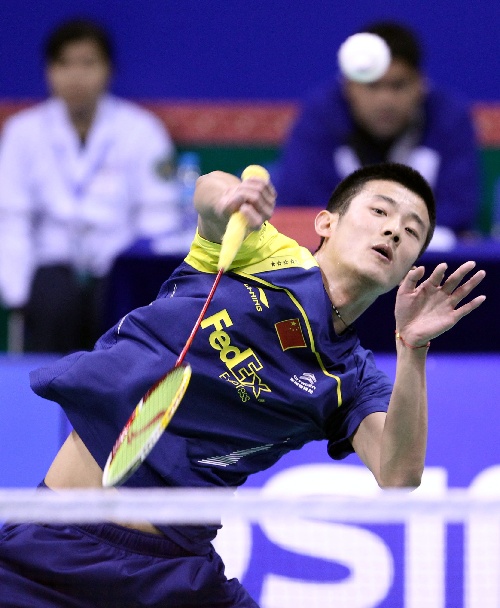 英格兰羽毛球队逆转中国羽毛球队，谌龙惊艳世界